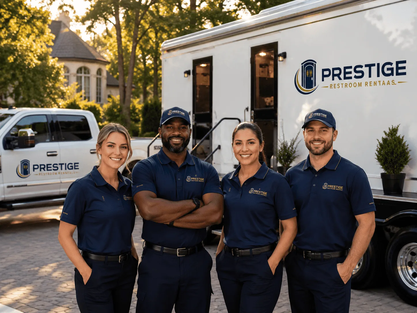 Trusted Luxury Portable Restrooms company in Section, AL